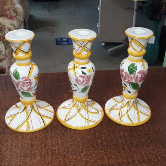 Other - Set of 3 ....8 1/2" candlesticks